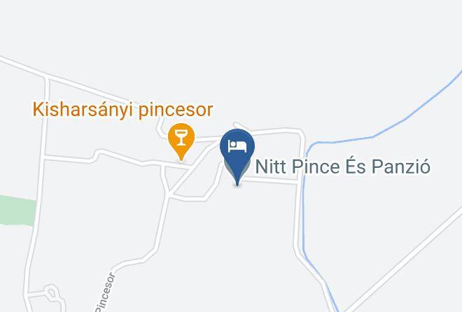Kisharsany - Nitt Pince Es Panzio Maps