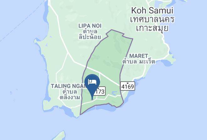 Amphoe Ko Samui - Nittayavadee Panset Resort Maps