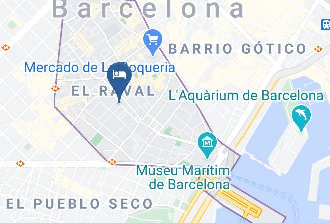 Barcelona - Niu Barcelona Hotel Maps