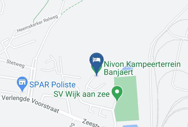 Gemeente Beverwijk - Nivon Kampeerterrein Banjaert Maps