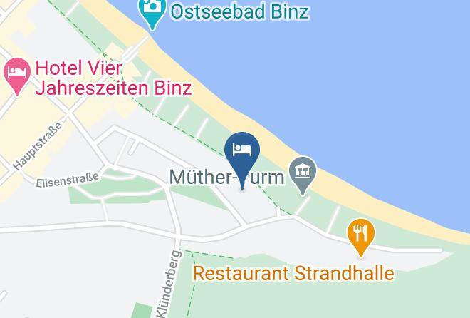 Vorpommern Rugen - Nixe Hotel Maps