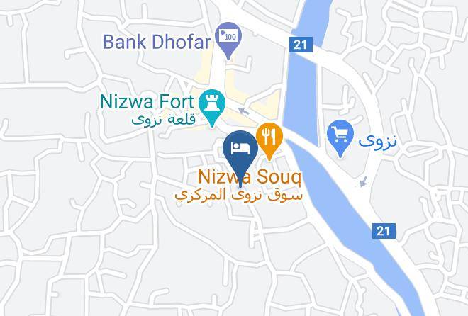 Nizwa - Nizwa Heritage Inn Maps