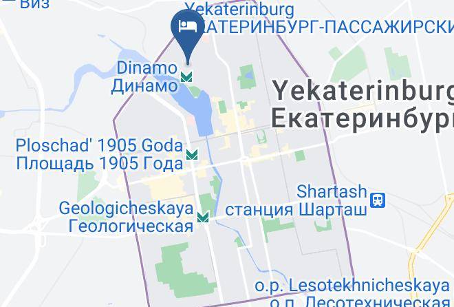 Yekaterinburg - Nn18 Hotel Maps