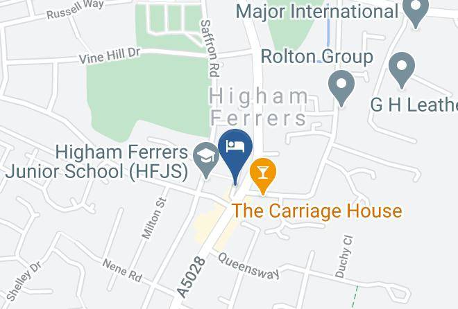 Northants - No 1 Hind Stile Boutique Guest Accommodation Maps