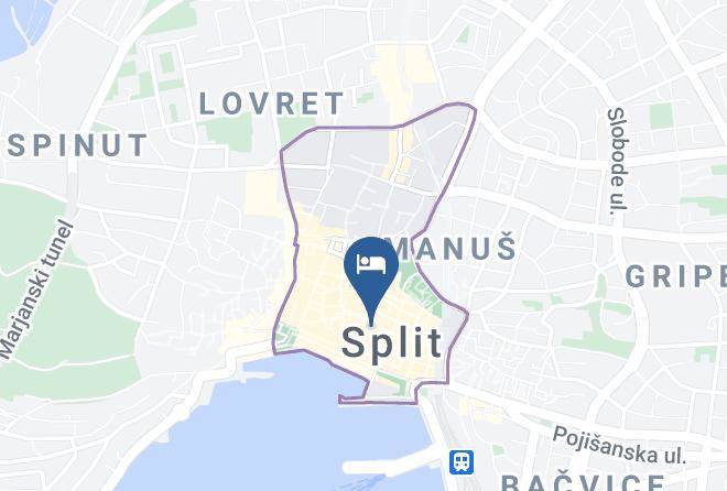Split - No1 Luxury Palace Maps