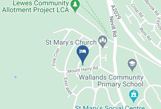 East Sussex - No11 Accommodation Maps