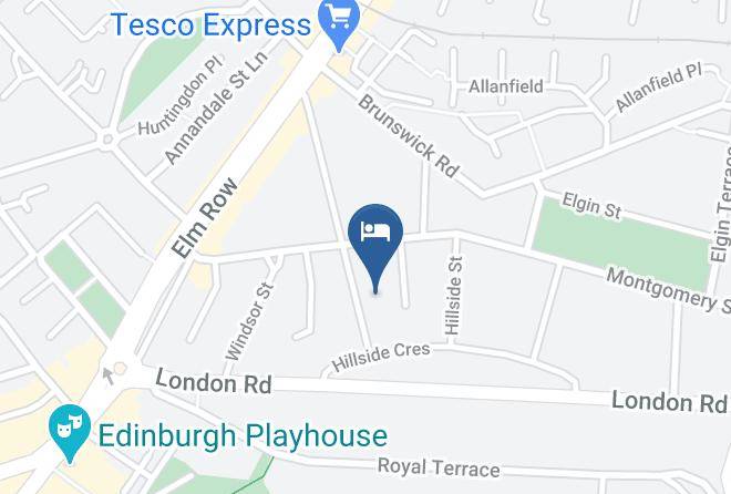 Edinburgh City - No11 Brasserie & Boutique Hotel Maps