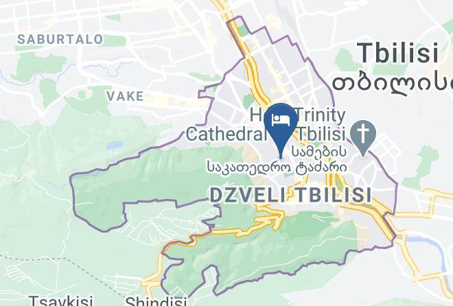 Tbilisi - No12 Zichi Hotel Maps