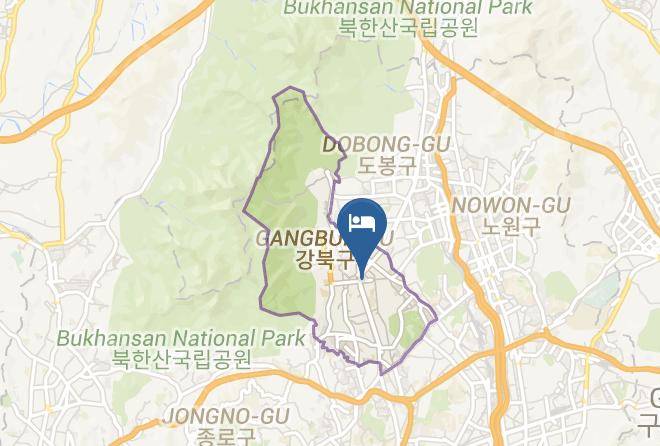 Gangbukgu - No25 Hotel Maps