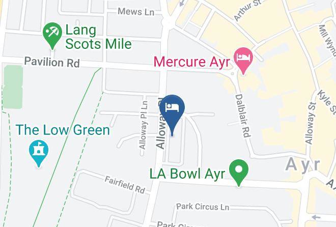 No 7 Barns Terrace Map