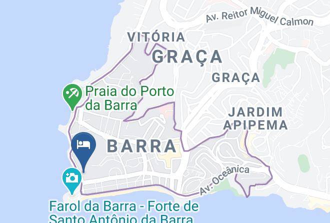 Salvador - Noa Noa Pizzaria Maps