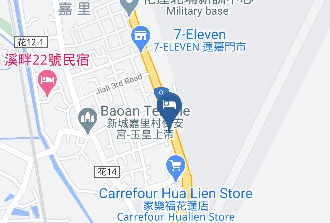 Noah Homestay Mapa - Taiwan - Hualiennty