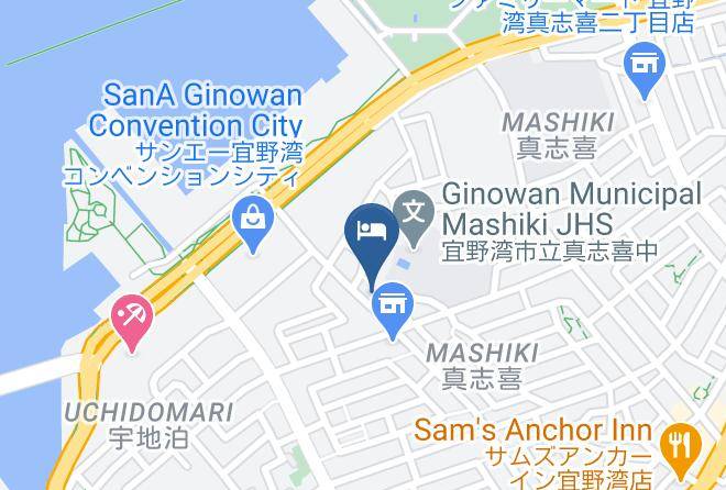 Ginowan City - Hotel Noah Maps