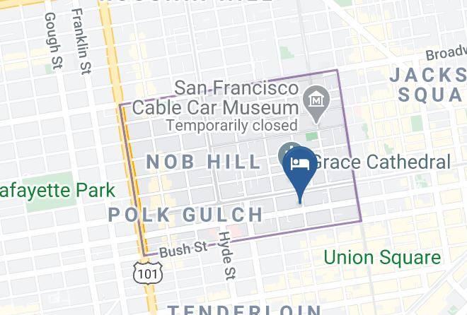 San Francisco - Nob Hill Inn Maps