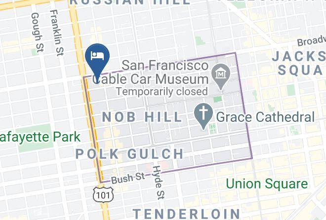 San Francisco - Nob Hill Motor Inn Maps