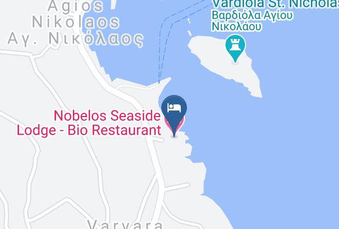 Zakinthos - Nobelos Seaside Lodge Bio Restaurant Maps