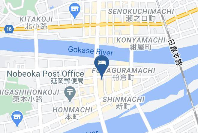 Nobeoka City - Nobeoka Urban Hotel Maps