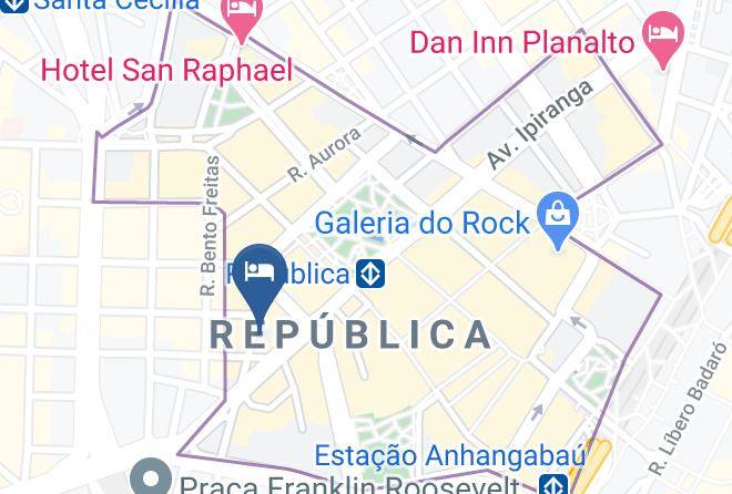 Sao Paulo Republica - Nobile Downtown Sao Paulo Maps