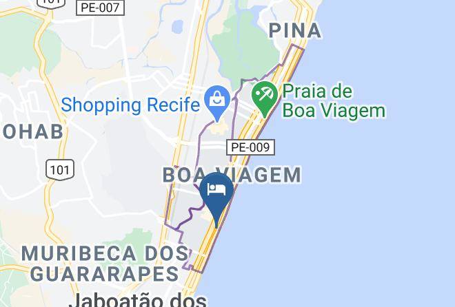 Nobile Residences Maria Frazao Mapa
 - Pernambuco - Recife