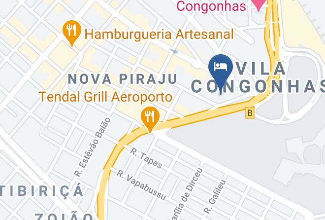 Sao Paulo Campo Belo - ESuites Congonhas By Atlantica Maps