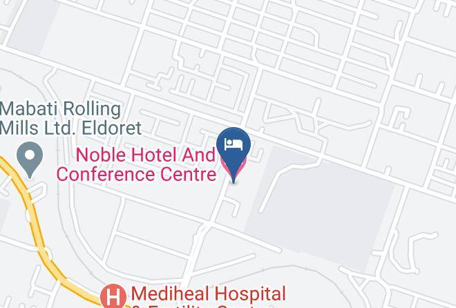 Uasin Gishu - Noble Hotel And Conference Centre Maps