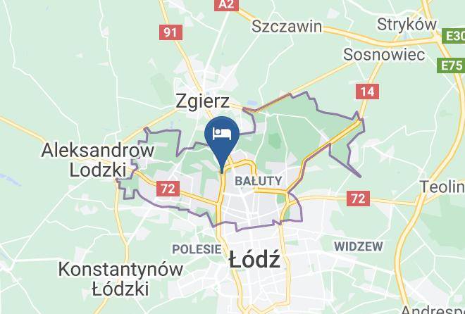 Lodz - Nobo Hotel Maps
