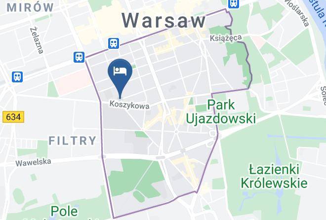 Warsaw - Nobu Hotel Warsaw Maps
