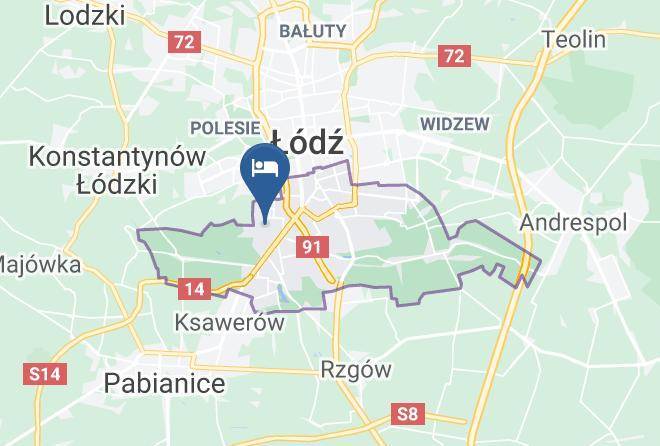 Lodz - Nocleg Basniowy Maps
