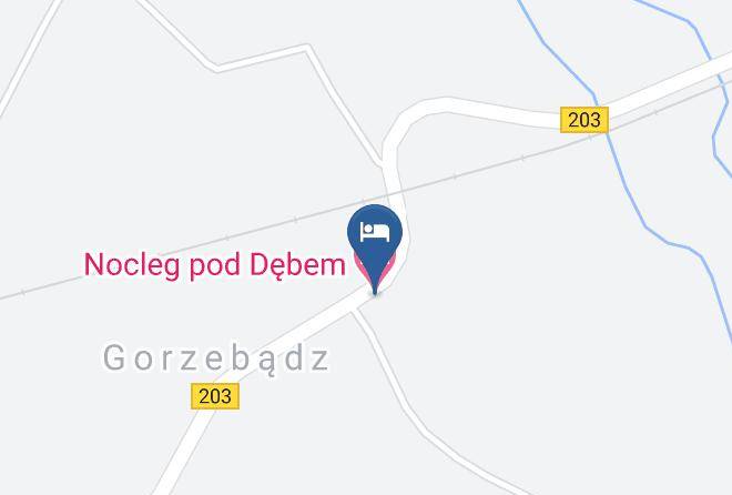 Nocleg Pod Debem Map