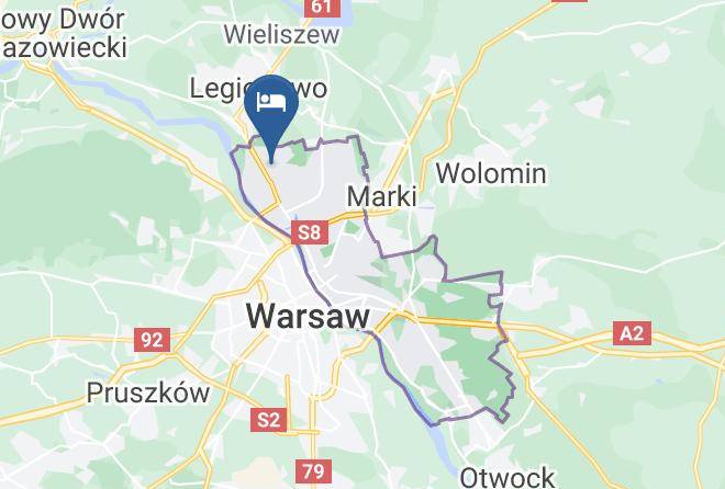 Nocleg W Warszawie Kalinowy Sen Map