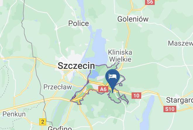 Szczecin - Noclegi Agape Maps