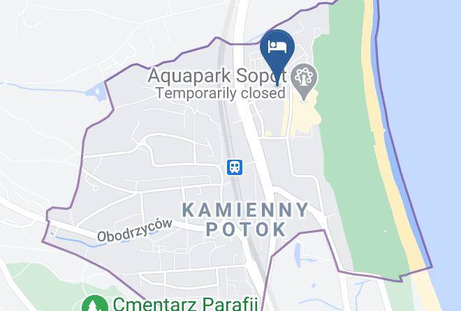 Noclegi Akademia Map