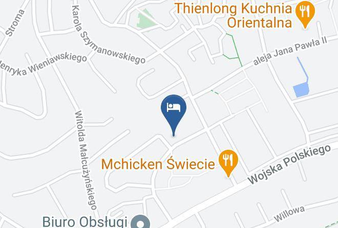 Swiecki - Noclegi Cs17 Maps