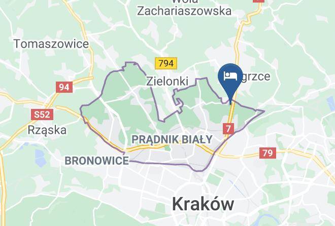 Cracow - Noclegi Czarna Perla Maps