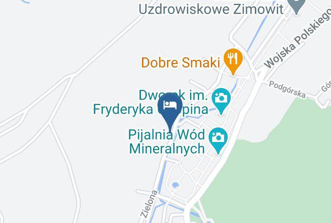 Noclegi Duszniki Zdroj Restauracja Werona Spa Map