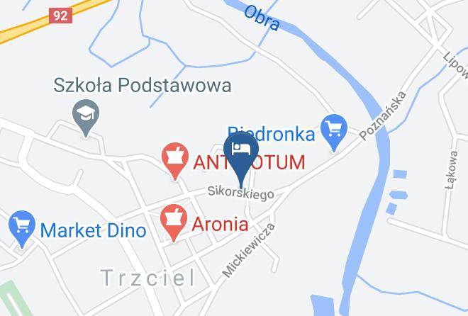 Miedzyrzecki - Noclegi Ewa Bieganowska Maps