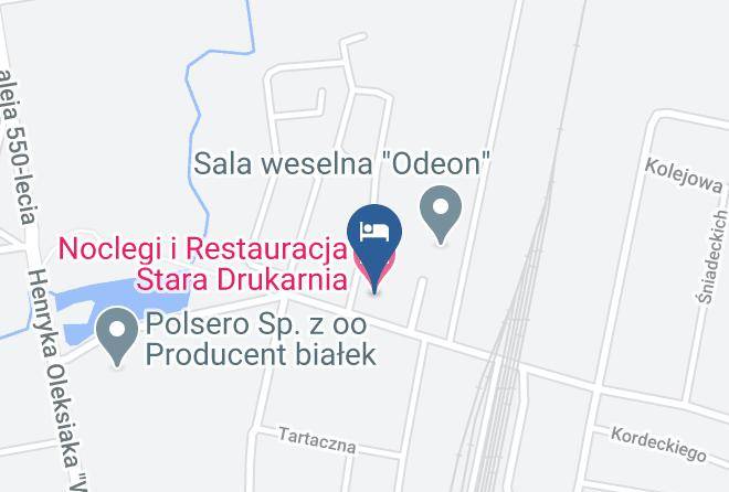 Sokolowski - Noclegi I Restauracja Stara Drukarnia Maps