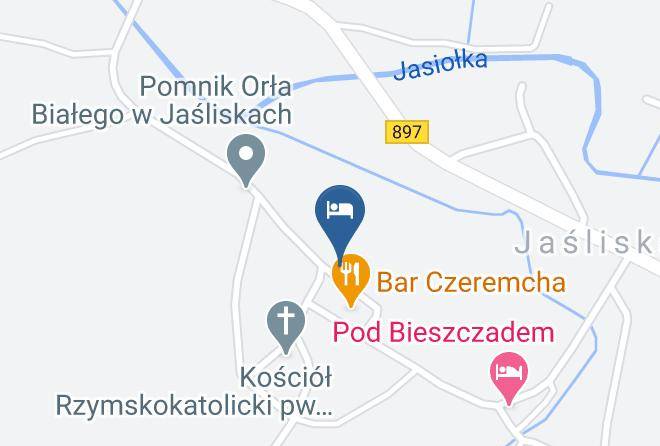 Krosnienski - Noclegi Jasliska Na Trakcie Wegierskim Maps