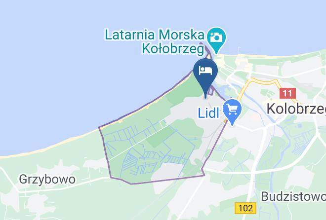 Kolobrzeski - Noclegi Kolobrzeg Nadebowej Maps