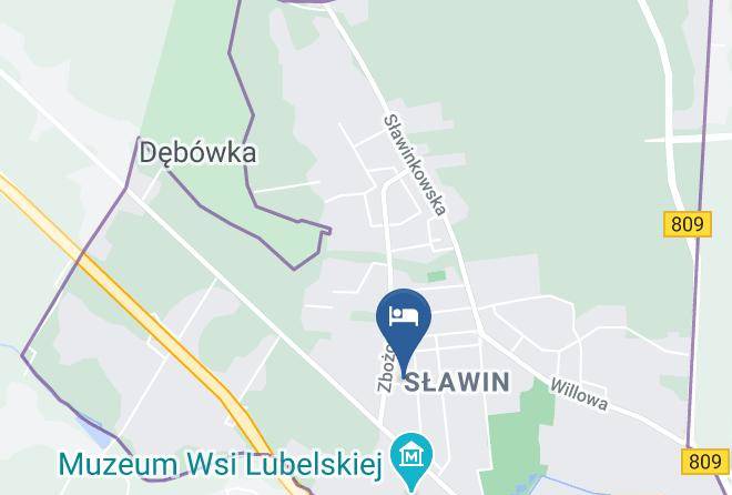 Lublin - Noclegi Komfort Maps