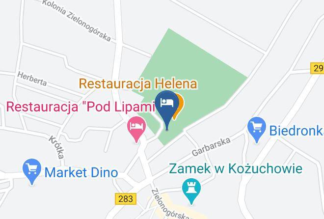Nowosolski - Noclegi Kozuchow Tanie Noclegi Maps