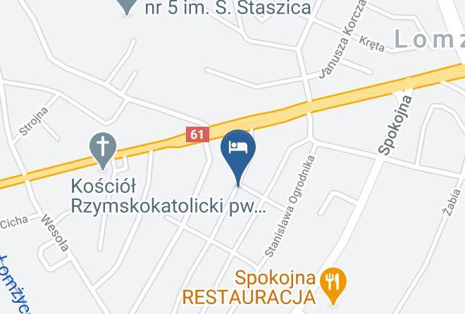 Lomza - Noclegi Lomza Kwatery Pracownicze Maps