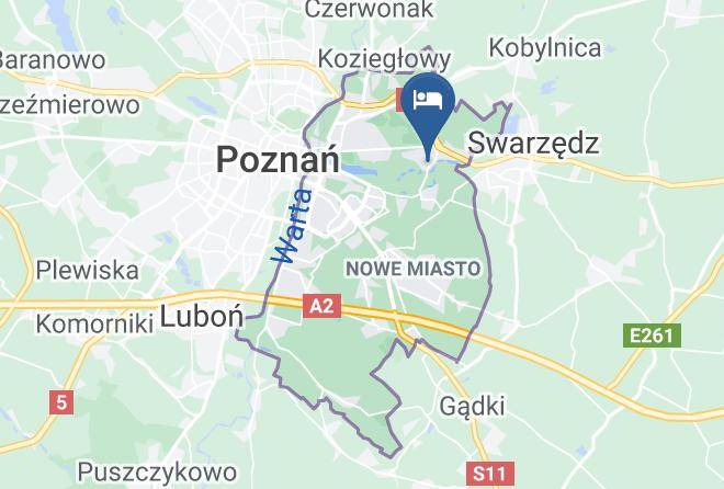 Poznan - Noclegi Malta Poznan Maps