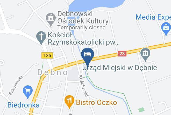 Mysliborznty - Noclegi Nad Kosa Debno Maps
