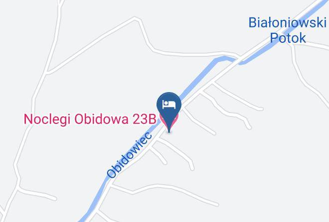 Noclegi Obidowa 23b Map