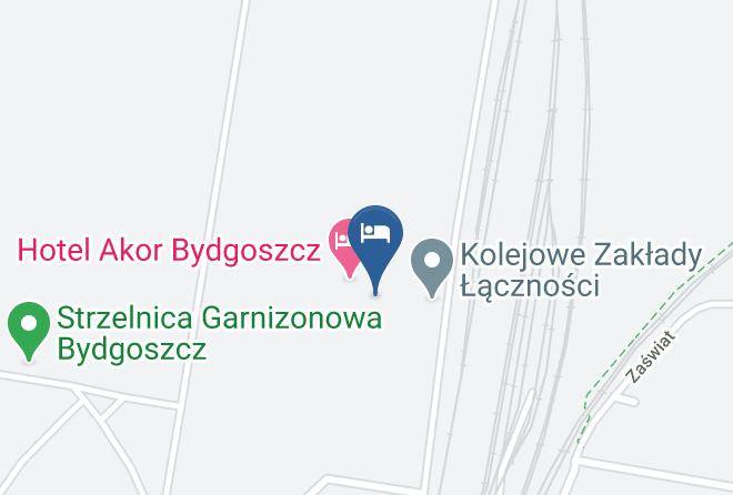 Bydgoszcz - Noclegi Pracownicze Ludwikowo Maps