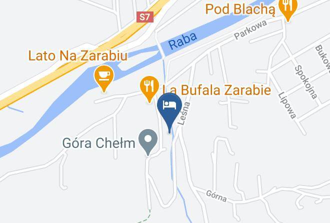Myslenicki - Noclegi Rekliniec Myslenice Maps