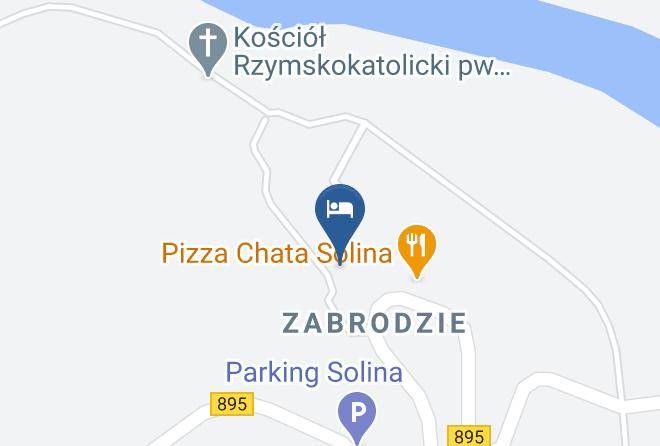 Leskonty - Noclegi Sara Solina Centrum Maps