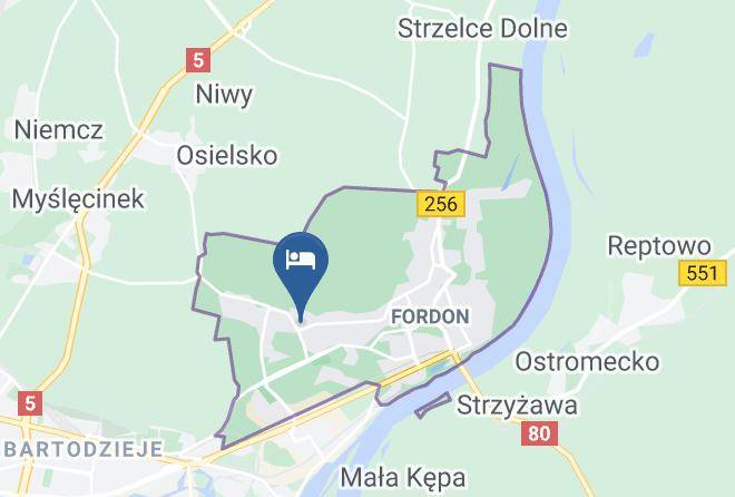 Bydgoszcz - Noclegi Szumana 3 Maps