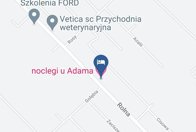 Pruszkowski - Noclegi U Adama Maps